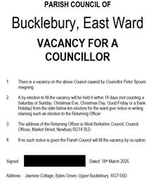 Parish Council Vacancy